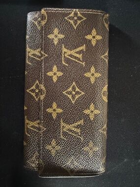 Louis Vuitton Long Wallet in Monogram Canvas